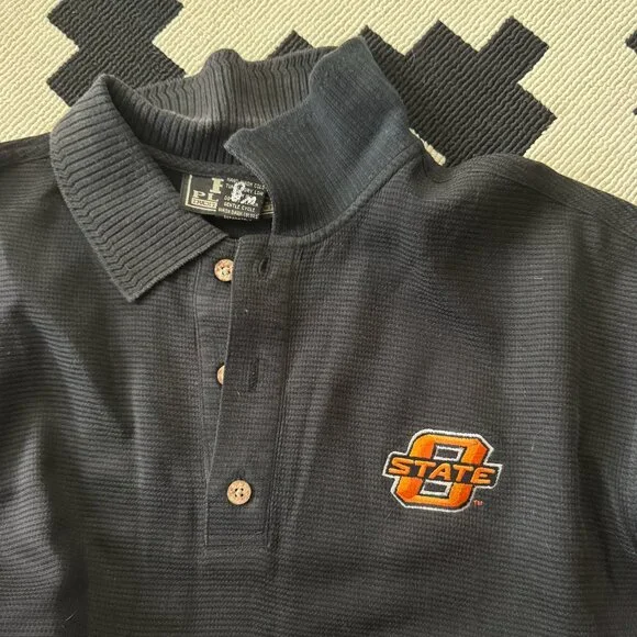 BT Player Black Oklahoma State Polo - Picture 3 of 4